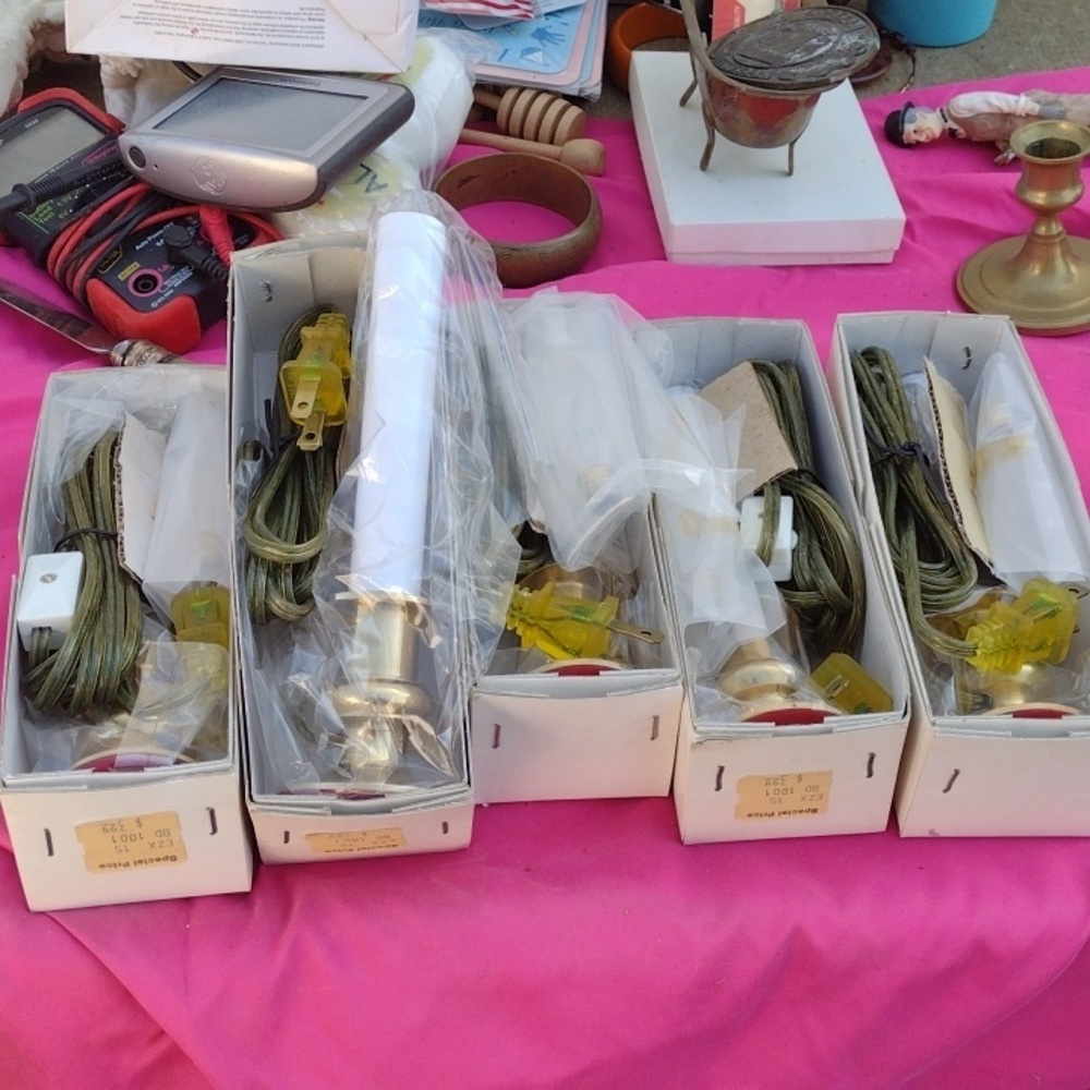 Solid brass candle light 🕯️ lot